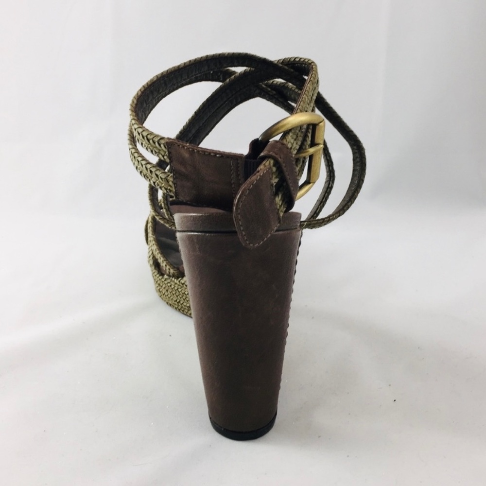 Stuart Weitzman Green Straw Espadrilles - New - Picture 3 of 5